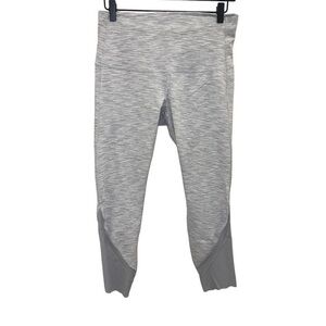 Lululemon Wunder Under Scalloped Hem Crop 23” Mesh Leggings NWOT Size 10